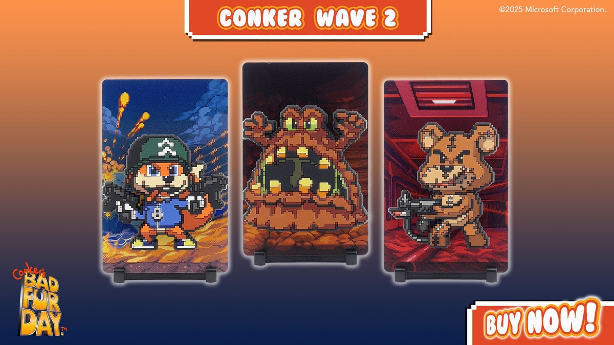 A Bad Day Just Got Better: Conker’s Bad Fur Day Wave 2 Has Arrived!