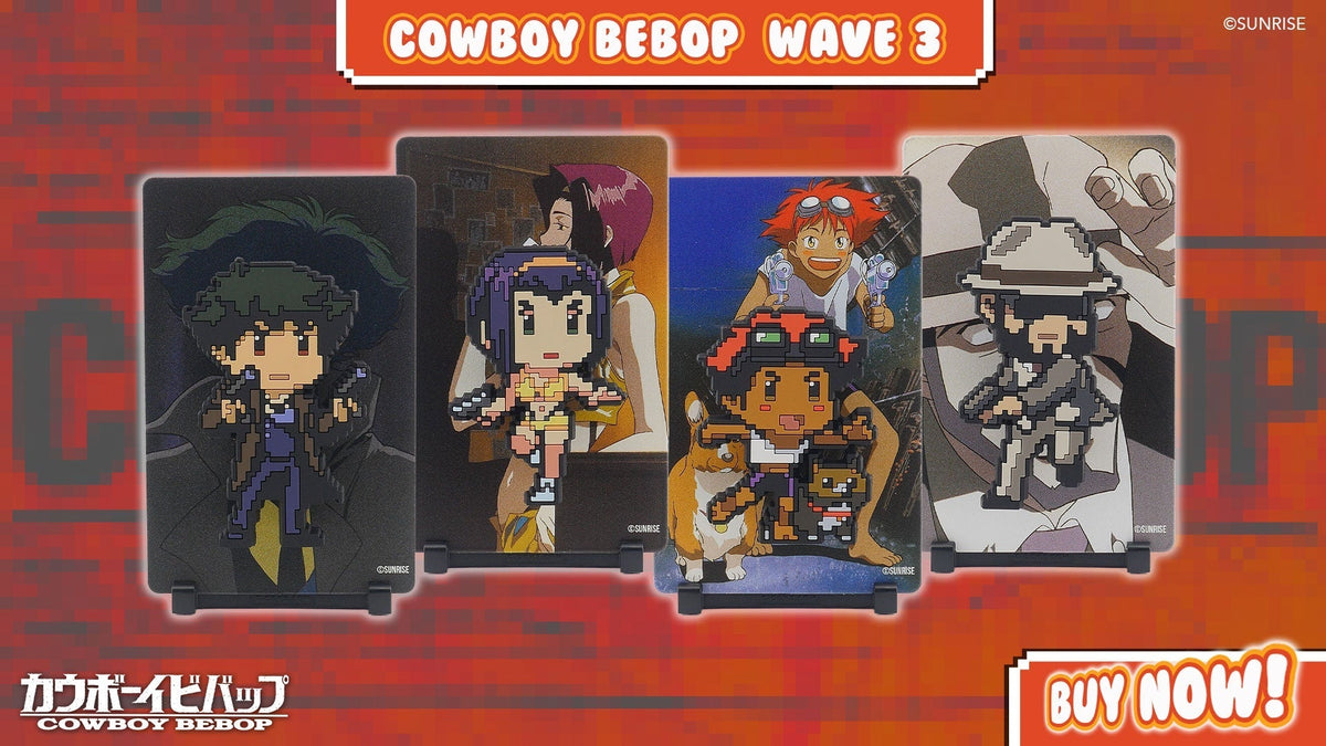 See You Space Cowboy… The Cowboy Bebop FiGGYZ Wave 3 Has Arrived!