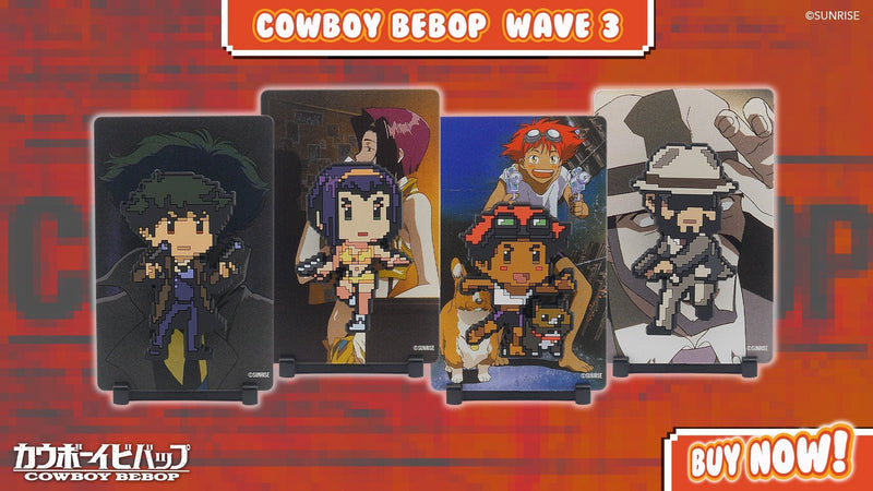 See You Space Cowboy… The Cowboy Bebop FiGGYZ Wave 3 Has Arrived!