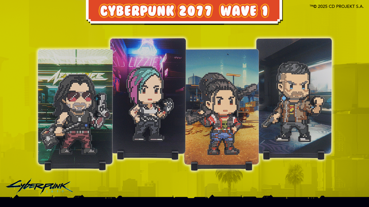 Welcome to Night City: Cyberpunk 2077 FiGGYZ Wave 1 is Here!