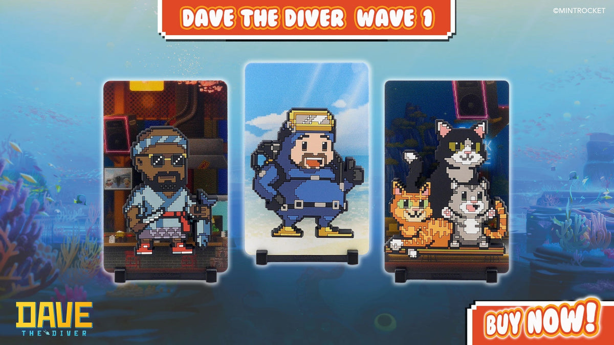 Dive into the Blue Hole: Dave the Diver FiGGYZ Wave 1 is Officially Here!