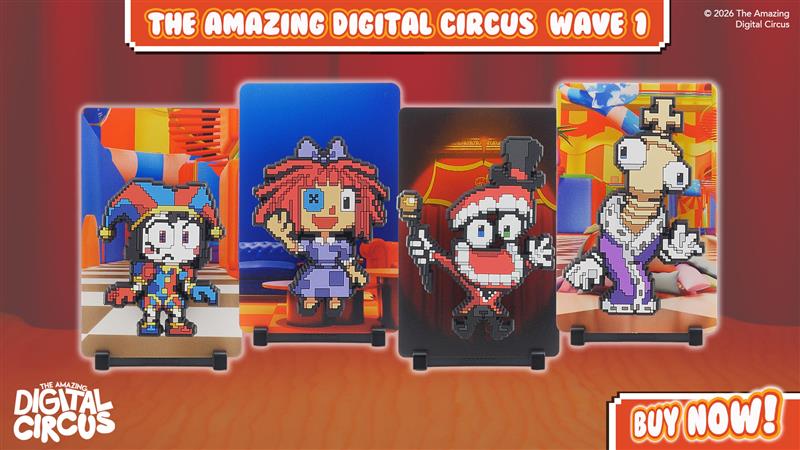 Step Into the Tent: The Amazing Digital Circus FiGGYZ Wave 1 is Officially Here!