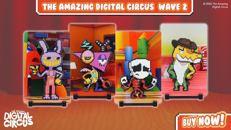 Step Into the Tent: The Amazing Digital Circus FiGGYZ Wave 2 is Officially Here!