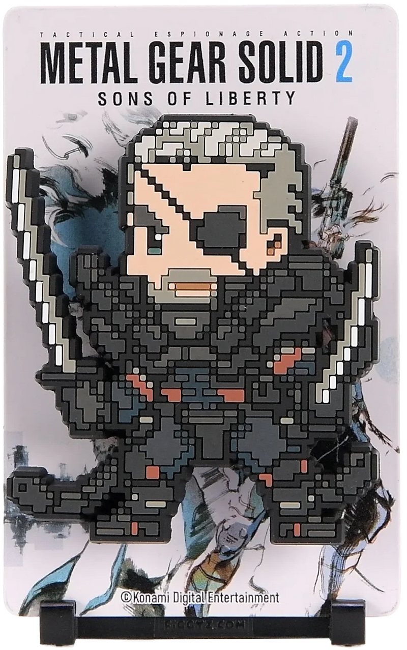 Solidus Snake #88 - Metal Gear Solid 2 - back