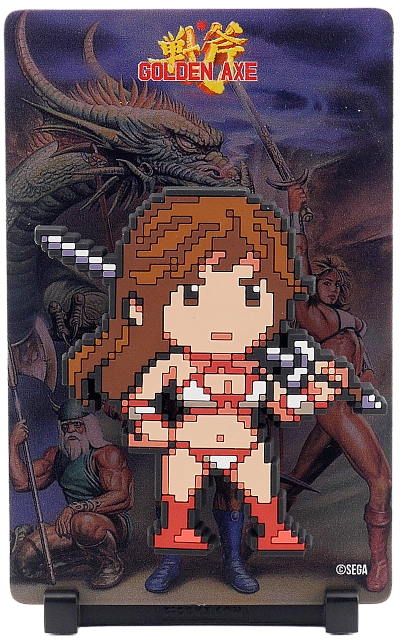 Tyris Flare #124 - Golden Axe - back