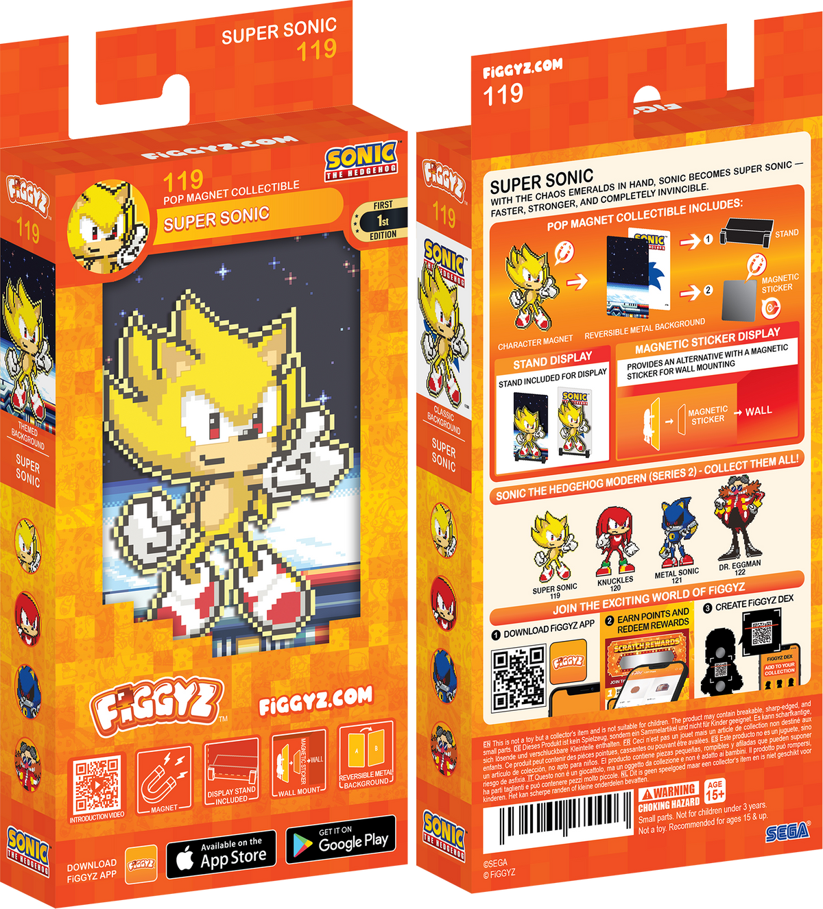 Super Sonic #119 - Sonic the Hedgehog (Modern) | FiGGYZ