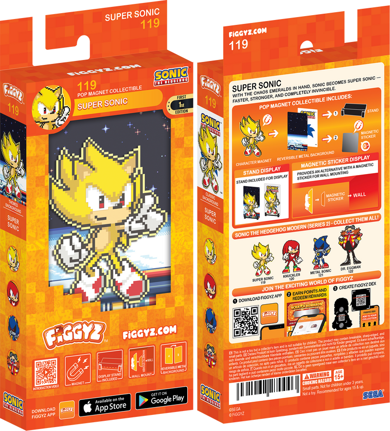 Super Sonic #119 - Sonic the Hedgehog (Modern) | FiGGYZ