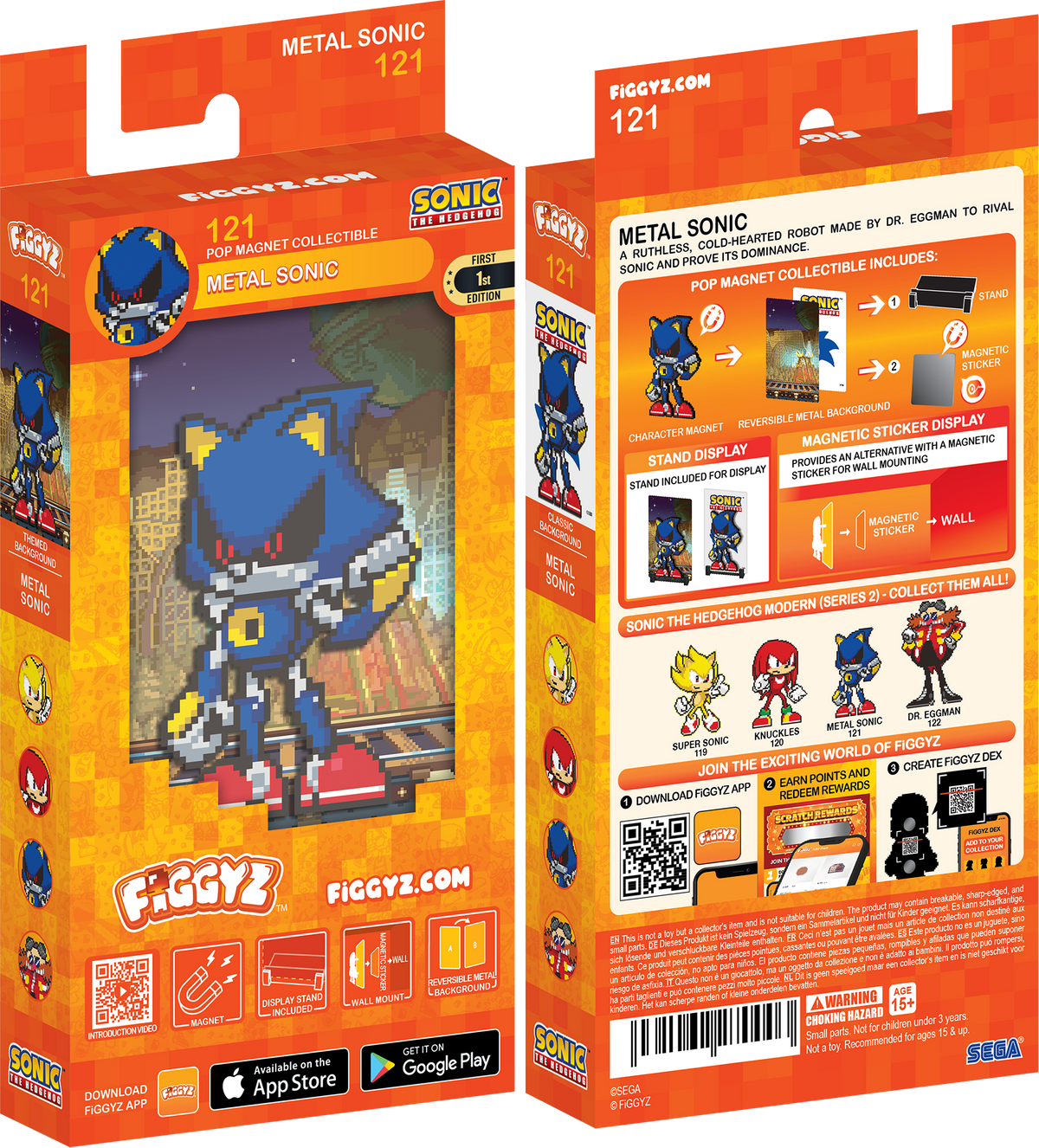 Metal Sonic #121 - Sonic the Hedgehog (Modern) | FiGGYZ