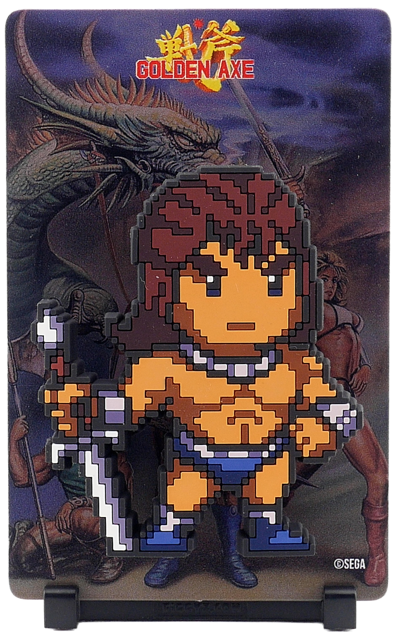 Ax Battler #123 - Golden Axe - back